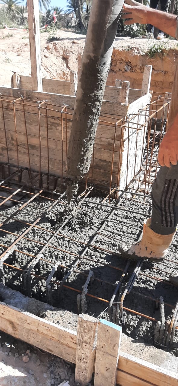 Deep sewer utility trench infrastructure excavation